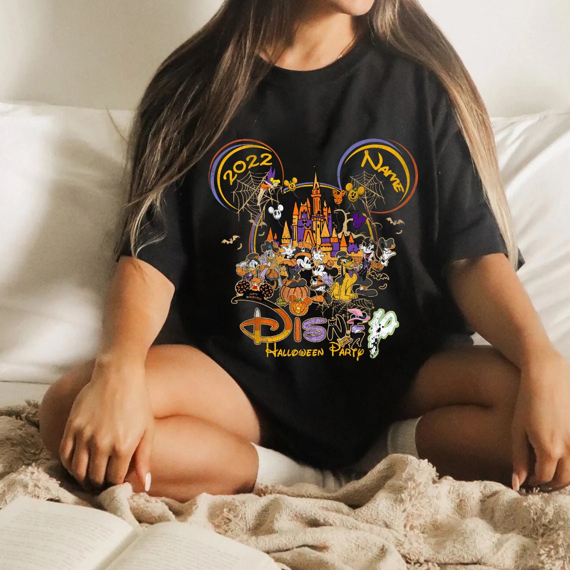 Personalized Disney Halloween Party Mickey And Friends Matching Shirt Personalized Disney Halloween Party Mickey And Friends Matching Shirt
