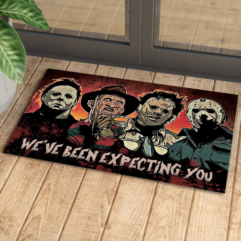 We've Been Expecting You Michael Myers Doormat We've Been Expecting You Michael Myers Doormat