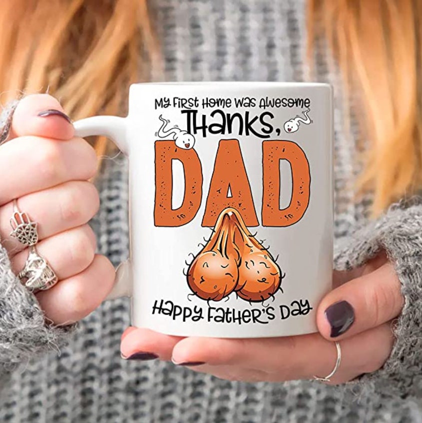 My First Home Was Awesome Thanks Dad Happy Father's Day Mug My First Home Was Awesome Thanks Dad Happy Father's Day Mug