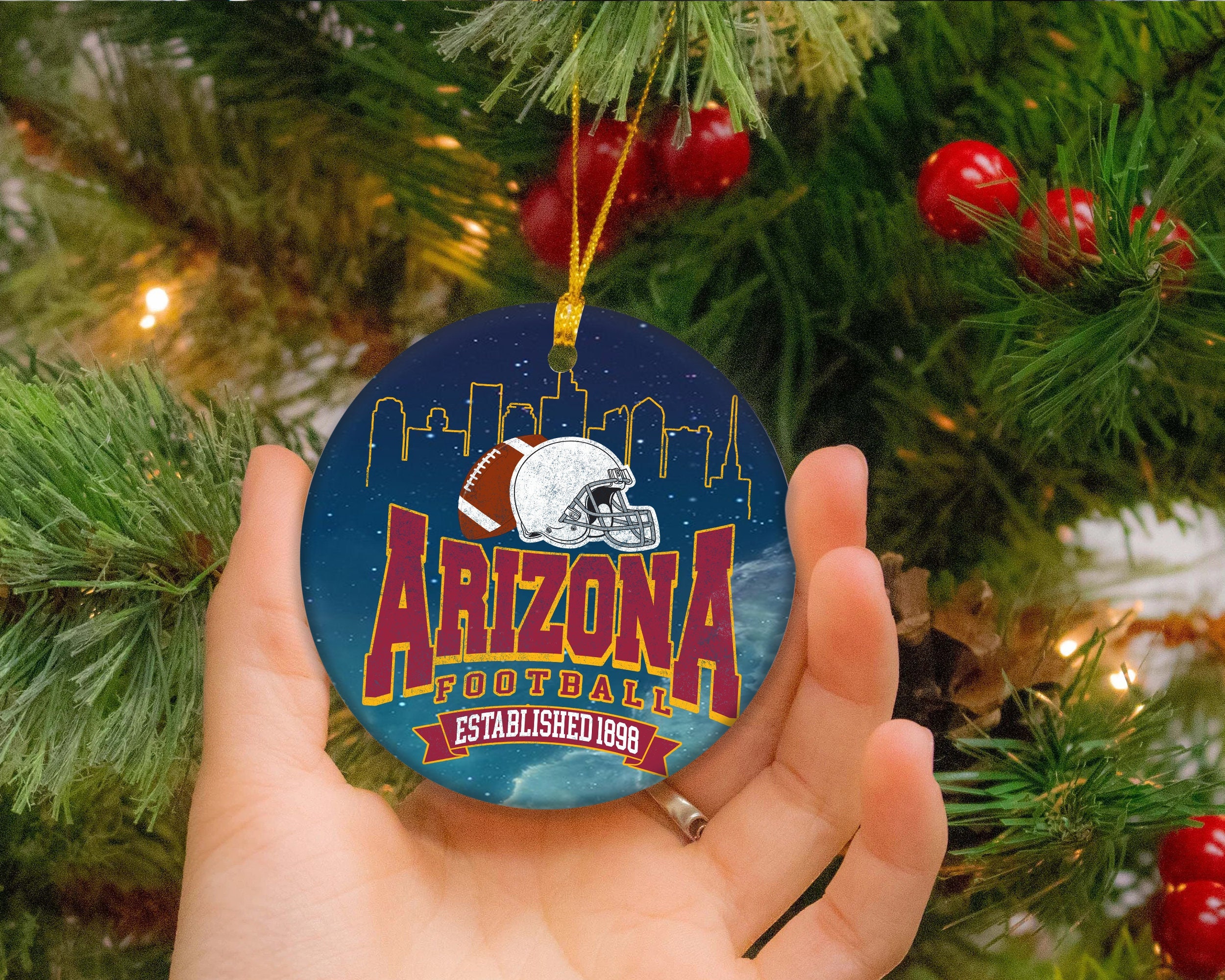 Arizona Football Chritmas 2022 Game Day Ornament Arizona Football Chritmas 2022 Game Day Ornament
