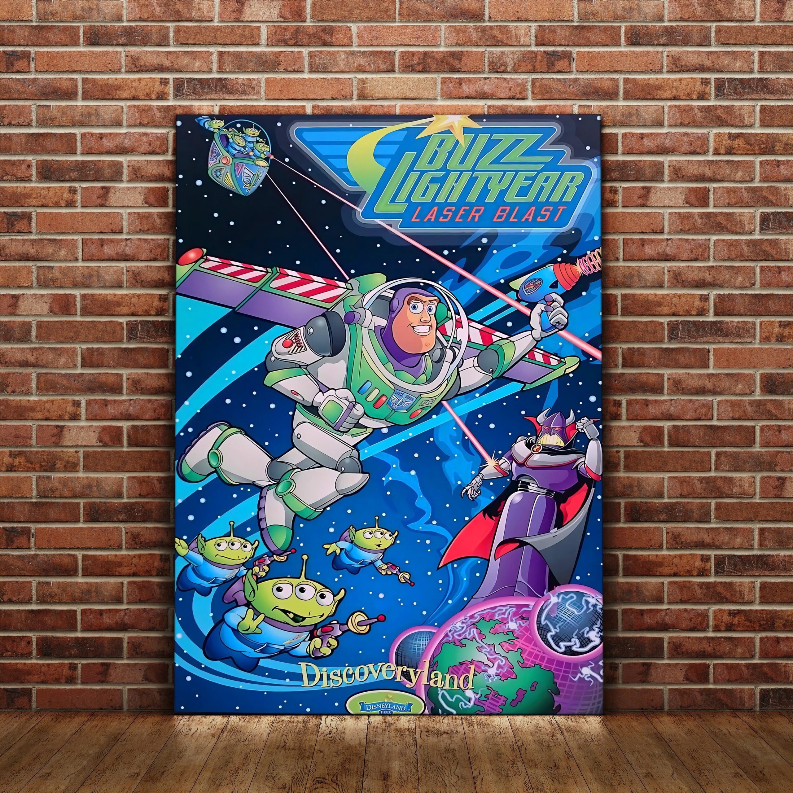 Lightyear Disney Retro Poster Lightyear Disney Retro Poster