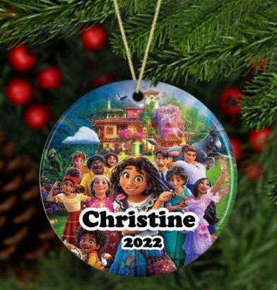 Personalized Bruno Character Holiday Ornament Personalized Bruno Character Holiday Ornament