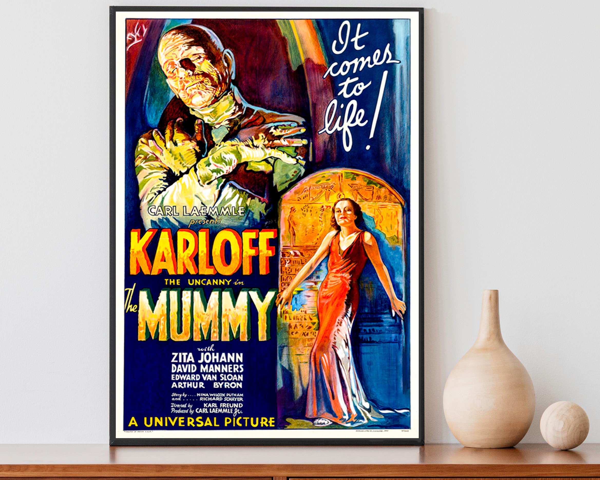 The Mummy (1932) Poster Movie The Mummy (1932) Poster Movie