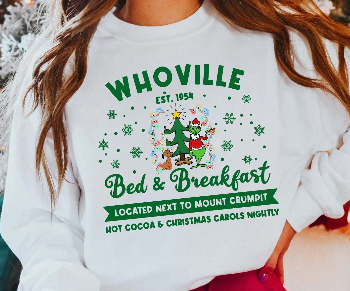 Whoville Bed And Breakfast Sweatshirt Hoodie Shirt Whoville Bed And Breakfast Sweatshirt Hoodie Shirt