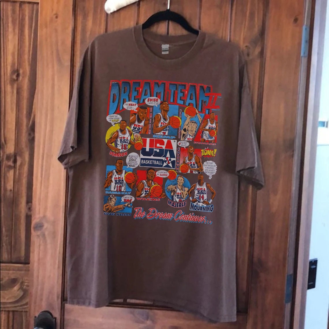 Vintage Dream Team (1992) NBA Unisex Tee Shirt Vintage Dream Team (1992) NBA Unisex Tee Shirt