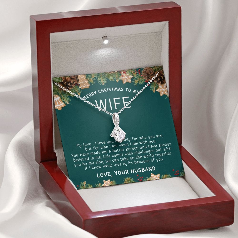 To My Wife Christmas Gift Personalized Gifts For From Husband To My Wife Christmas Gift Personalized Gifts For From Husband