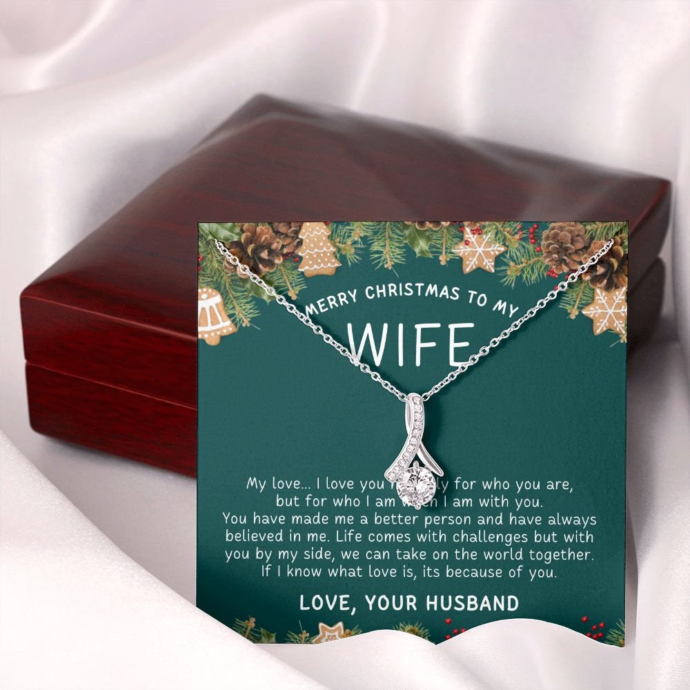 To My Wife Christmas Gift Personalized Gifts For From Husband To My Wife Christmas Gift Personalized Gifts For From Husband