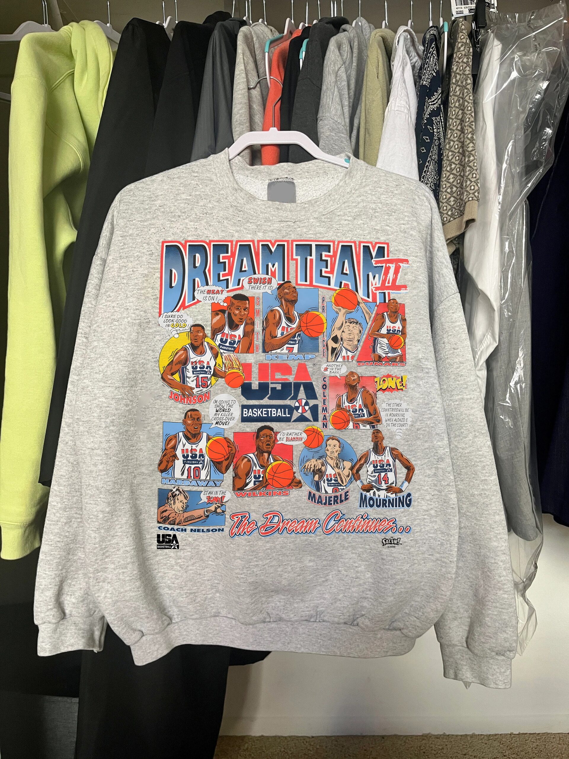 Vintage Dream Team (1992) NBA Unisex Tee Shirt Vintage Dream Team (1992) NBA Unisex Tee Shirt
