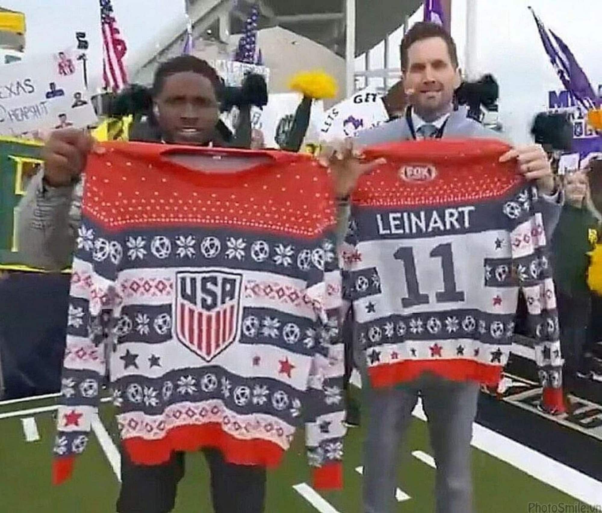 New 2022 FOX Soccer World Cup Ugly Sweater Sweatshirt New 2022 FOX Soccer World Cup Ugly Sweater Sweatshirt