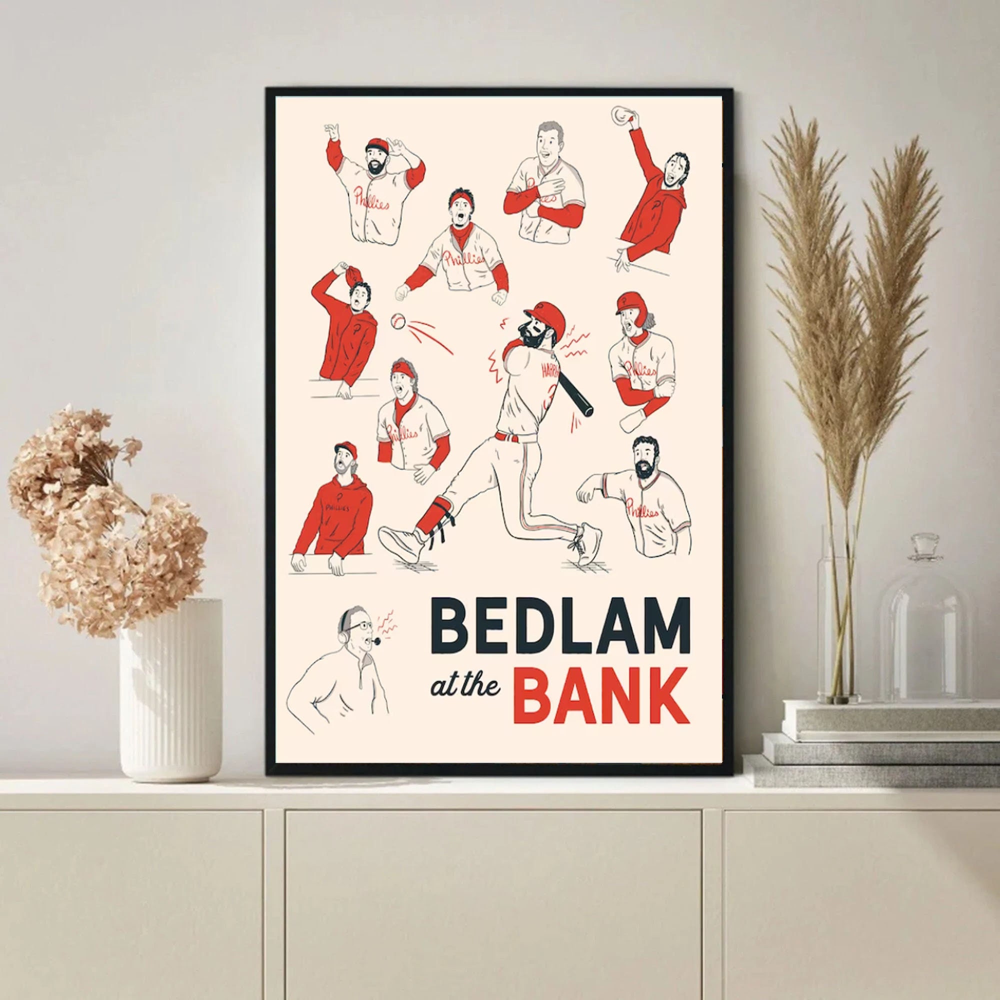 Phillies Bedlam At The Bank World Series 2022 Baseball Champs Digital Wall Art Decor Phillies Bedlam At The Bank World Series 2022 Baseball Champs Digital Wall Art Decor